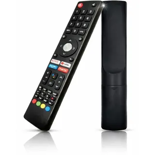 Fernbedienung für Chiq Changhong Saba Smart-TV Fernseher - Schwarz