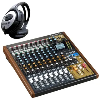 Tascam Mischpult Tascam Model 12 Mischpult mit Kopfhörer, (vielseitig, Mixer)