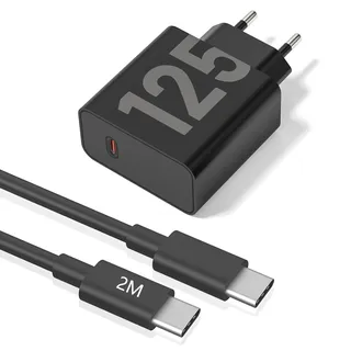125W Ladegerät für Motorola Moto Razr Edge 70 60 50 40 30 pro Ultra Fusion/Lenovo Tab M11 M10 Extreme P12 Plus/ G86 G85 G84 G82 G75 G56 G55 G54 G53 G52 G35 G31 G24 G23 G22 G15 G9 G8 G7 G06 G05 5G
