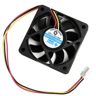 R04 3-Pin 12V 60x60x15mm Brushless Lüfter – PC Gehäuselüfter, Silent Cooling, Effizienter Kühler
