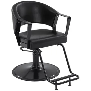 Barberpub Friseurstuhl Friseureinrichtung 2083 (Schwarz) | schwarz