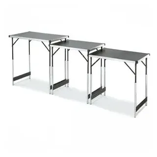 Böttcher-AG Tapeziertisch 95925015, klappbar, 100 x 60cm, höhenverstellbar, 3 Stück