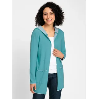 Inspirationen Longstrickjacke Blau 44