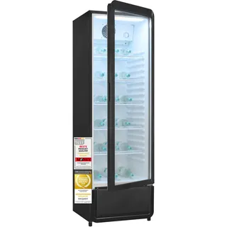 Exquisit Getränkekühlschrank 280 l - Gastro Kühlschrank mit Glastür