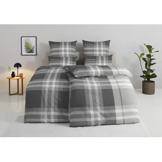 Tom Tailor Nick Renforcé Grau 155 x 220 cm + 80 x 80 cm