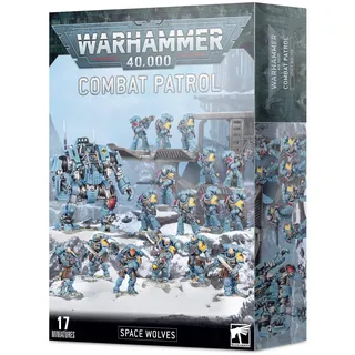 Games Workshop - Warhammer 40.000 - Combat Patrol: Space Wolves, Schwarz