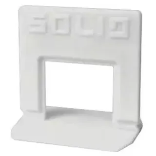 SOLID 100 Stück Zuglaschen für Fliesen Nivelliersystem 1,5 mm