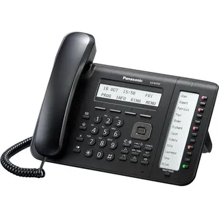 Panasonic KX NT553 VoIP-Telefon, Telefon, Schwarz