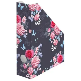 Herlitz Stehsammler A4 Wellpappe Ladylike Flowers Rückenbreite 7cm