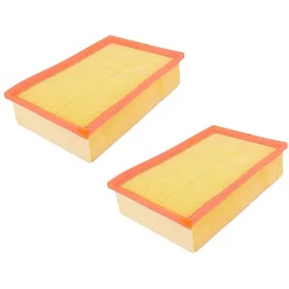 Trade-Shop Ersatzfilter 2x ersetzt VW 5QM 129 620, 5QM 129 620B, 5QM 129 620D, Zubehör für Automodelle von Audi, Seat, Skoda, VW, Cupra etc., Maße: 28,8 x 17,6 x 6,6cm / schützt den Motor vor Verunreinigungen
