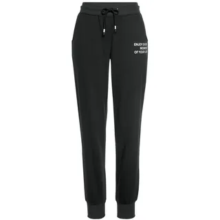Buffalo Jogginghose Regular Schwarz 32/34