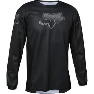 Fox 180 Blackout Jugend Jersey schwarz,