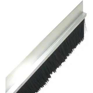 Bürstendichtung 100cm Alu-h-Profil Zugluftstopper Fliegendichtung Rolladendichtung