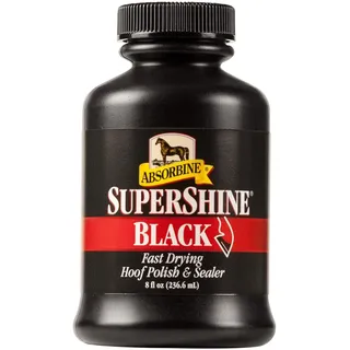 Absorbine SuperShine Hoof Polish Schwarz, 237ml