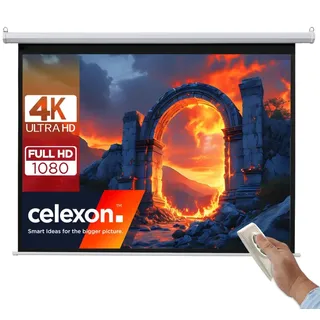 Celexon basic Motor-Leinwand 100" | 200x150 cm 4:3