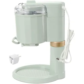 Cozyel Soft Serve Ice Cream Machine, Heimathäuser Küche Automatisch Mini -Frucht -Soft -Serve, Mini-Eismaschinen, 1L Softeismaschine, vollautomatische Eiswaffelmaschine, einfacher One Push -Betrieb
