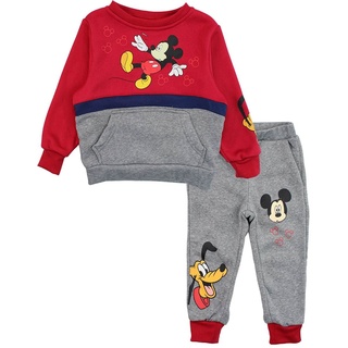 Disney Jungen Um-jog-2212-mic S2 Jogging, rot, Für Kinder (4 Jahre)