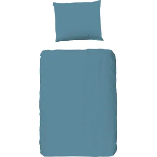 Good Morning Bettwäsche GOOD MORNING "Good Morning Uni", 2 Stk., Renforcé, Obermaterial: 100% Baumwolle Bettwäsche, Bettwäsche, 100 cm x 135 cm 1 St.),