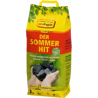Profagus Buchen Grill-Holzkohle 3 kg 
