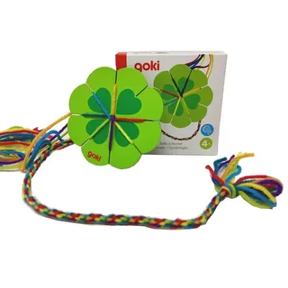 Gollnest & Kiesel Lernspielzeug Kinder Strickblume 4J+ grün