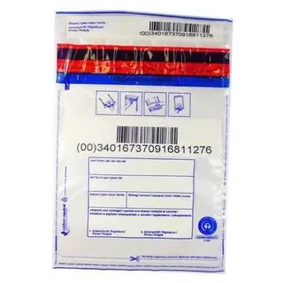 Standard-Safebag 50mμ 195x265 + 30mm Bon VE=100 Stück