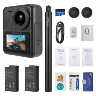 Kandao QooCam 3 Reise Combo Schwarz