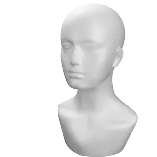Styroporkopf Weiss, Styropor Mann Styroporkopf Schaum, Modellkopf Perückenständer, Modell Mannequin Kopf Schaum Display, Mannequin Head Styropor Schaufensterpuppe Kopf, Für Hüte,Perücken,Sonnenbrillen