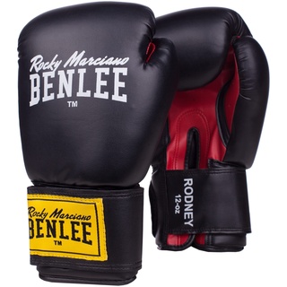 BENLEE Rocky Marciano Boxhandschuhe Rodney schwarz/rot 12 oz