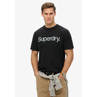 Superdry Core Logo City Kurzarm-T-Shirt Black L