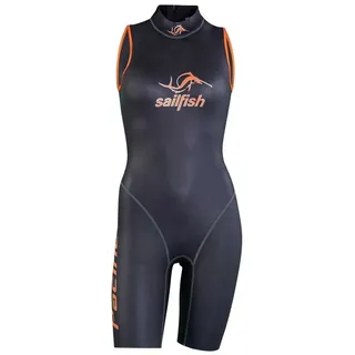 Sailfish Pacific 3 Ärmelloser Damen-neoprenanzug - Black/Anthra - XS