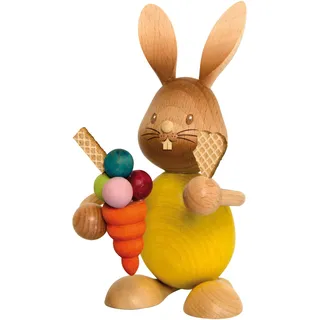 Kuhnert Stupsi Hase Beige Holz 11 cm