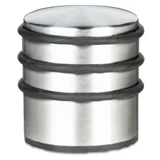kompatible Ware Türstopper Silber 7 x 7 cm