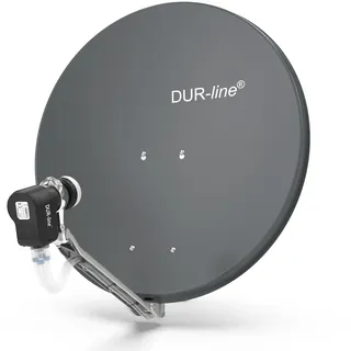 Dur-Line Select 75/80 anthrazit + Quad LNB