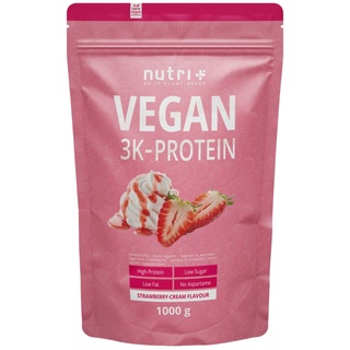 nutri+ Veganes Proteinpulver 3K Protein Pulver 1000 g