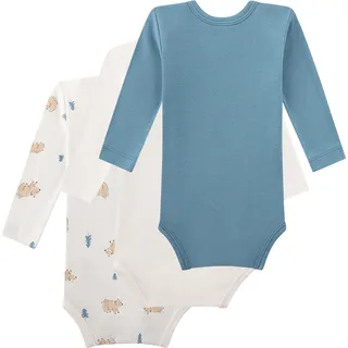 Sanetta 3er-Pack Bodys langarm Bären