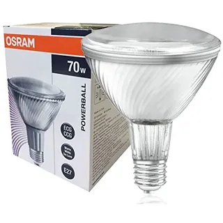 OSRAM Hochdruck Entladungslampe POWERBALL HCI-PAR30, MH keramisch offene/geschlossene Leuchten, HCI-PAR30 70W/930 WDL PB SP E27 , 1 StückOSRAM