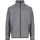 Herren Strick Fleece Grau 4XL Mann