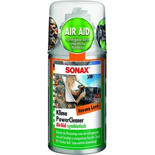 Sonax Klimaanlagenreiniger/-desinfizierer KlimaPowerCleaner AirAid symbiotisch Havana Love
