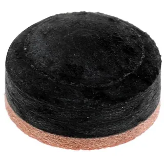 Gazechimp Klebleder 11mm 13mm Billard Klebeleder Queue Ledertip Leder Tip, weich mittel hart Auswählbar - Braun, 11mm mittel