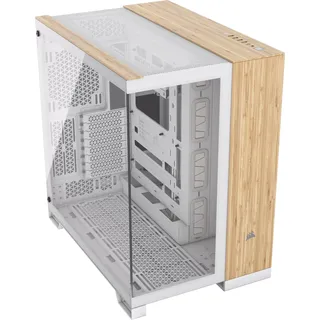 Corsair 6500X white bamboo wood