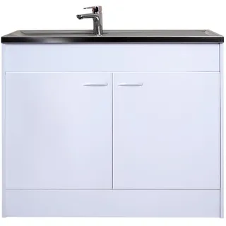 Respekta Unterschrank Komplettspüle 100 x 60 cm Weiß