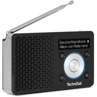 TechniSat DIGITRADIO 1 A Schwarz/Silber
