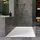 Superplan Rechteck-Duschwanne 80 90 Stahl-Emaille Alpinweiß 447847983001