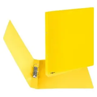 A4 25mm PP 2-Ring-Mechanik gelb