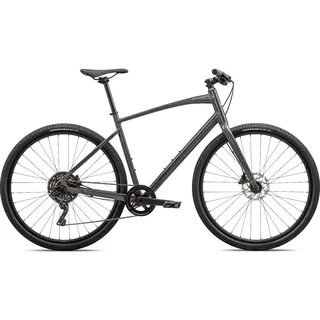 Specialized Sirrus X 3.0 Fitness Bike Gloss Smoke/Satin Reflective Dune White | 28" Herren Diamant S/44cm