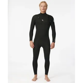 Rip Curl D/patrol Perf 3/2 mm Gb Stm Langarm-neoprenanzug Mit Brustreißverschluss - Black XS