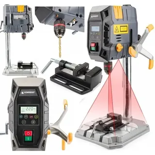 Tischbohrmaschine 1000W Digitaldisplay & Laser Bohrständer Säulenbohrmaschine Ständerbohrmaschine