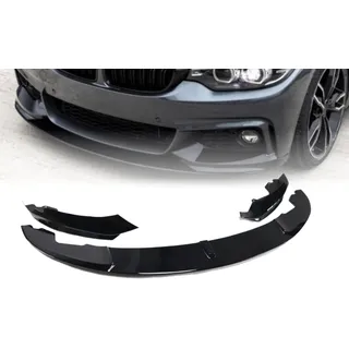 DRYFAL Frontlippe Spoiler für BMW 4er 2014–2019 28i 430i 425d 430d 435i 440i 435d 440d Auto Frontstoßstange Splitter Lip Spoiler Frontspoiler Protector Kits Frontspoilerlippe
