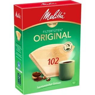 Melitta 102 Original Kaffeefilter naturbraun 80 St.