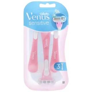 Gillette Venus Sensitive Einwegrasierer 3 Damenrasierer mit